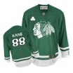 Reebok Chicago Blackhawks 88 Youth Patrick Kane Authentic Green St Patty's Day NHL Jersey