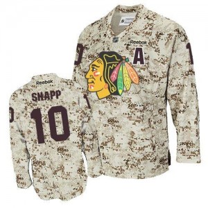 Reebok Chicago Blackhawks 10 Men's Patrick Sharp Authentic Camouflage NHL Jersey