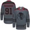 Reebok Chicago Blackhawks 91 Men's Brad Richards Premier Storm Cross Check Fashion NHL Jersey