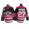 CCM Chicago Blackhawks 27 Men's Jeremy Roenick Authentic Red/Black Throwback 75TH NHL Jersey
