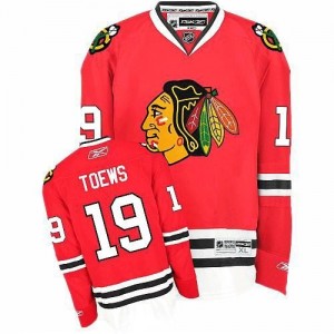 Reebok Chicago Blackhawks 19 Youth Jonathan Toews Authentic Red Home NHL Jersey