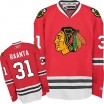 Reebok Chicago Blackhawks 31 Men's Antti Raanta Authentic Red Home NHL Jersey