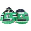 Old Time Hockey Chicago Blackhawks 4 Men's Niklas Hjalmarsson Authentic Green St. Patrick's Day McNary Lace Hoodie NHL Jersey