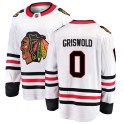 Fanatics Branded Chicago Blackhawks Men's Clark Griswold Breakaway White Away NHL Jersey