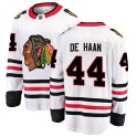Fanatics Branded Chicago Blackhawks Men's Calvin de Haan Breakaway White Away NHL Jersey