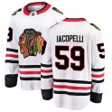 Fanatics Branded Chicago Blackhawks Men's Matt Iacopelli Breakaway White Away NHL Jersey