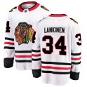 Fanatics Branded Chicago Blackhawks Men's Kevin Lankinen Breakaway White ized Away NHL Jersey