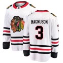 Fanatics Branded Chicago Blackhawks Men's Keith Magnuson Breakaway White Away NHL Jersey