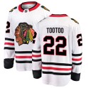 Fanatics Branded Chicago Blackhawks Men's Jordin Tootoo Breakaway White Away NHL Jersey