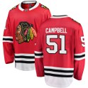 Fanatics Branded Chicago Blackhawks Youth Brian Campbell Breakaway Red Home NHL Jersey