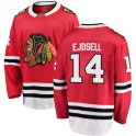 Fanatics Branded Chicago Blackhawks Youth Victor Ejdsell Breakaway Red Home NHL Jersey