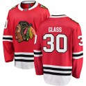Fanatics Branded Chicago Blackhawks Youth Jeff Glass Breakaway Red Home NHL Jersey