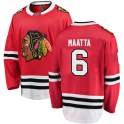Fanatics Branded Chicago Blackhawks Youth Olli Maatta Breakaway Red Home NHL Jersey