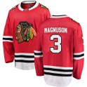 Fanatics Branded Chicago Blackhawks Youth Keith Magnuson Breakaway Red Home NHL Jersey
