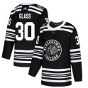 Adidas Chicago Blackhawks Men's Jeff Glass Authentic Black 2019 Winter Classic NHL Jersey