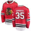 Fanatics Branded Chicago Blackhawks Men's Tony Esposito Breakaway Red Home NHL Jersey