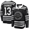 Fanatics Branded Chicago Blackhawks Men's Alex Zhamnov Premier Black Breakaway Alternate 2019/20 NHL Jersey