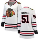 Fanatics Branded Chicago Blackhawks Women's Brian Campbell Breakaway White Away NHL Jersey