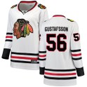 Fanatics Branded Chicago Blackhawks Women's Erik Gustafsson Breakaway White Away NHL Jersey