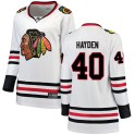Fanatics Branded Chicago Blackhawks Women's John Hayden Breakaway White Away NHL Jersey