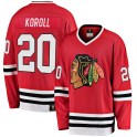 Fanatics Branded Chicago Blackhawks Youth Cliff Koroll Premier Red Breakaway Heritage NHL Jersey