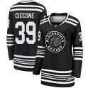 Fanatics Branded Chicago Blackhawks Women's Enrico Ciccone Premier Black Breakaway Alternate 2019/20 NHL Jersey