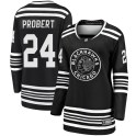 Fanatics Branded Chicago Blackhawks Women's Bob Probert Premier Black Breakaway Alternate 2019/20 NHL Jersey