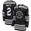Fanatics Branded Chicago Blackhawks Women's Bill White Premier White Breakaway Black Alternate 2019/20 NHL Jersey