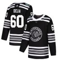 Adidas Chicago Blackhawks Youth Collin Delia Authentic Black 2019 Winter Classic NHL Jersey