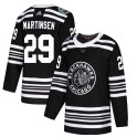 Adidas Chicago Blackhawks Youth Andreas Martinsen Authentic Black 2019 Winter Classic NHL Jersey