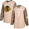 Adidas Chicago Blackhawks Youth Brent Seabrook Authentic Camo Veterans Day Practice NHL Jersey