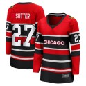 Fanatics Branded Chicago Blackhawks Women's Darryl Sutter Breakaway Red Special Edition 2.0 NHL Jersey
