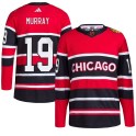 Adidas Chicago Blackhawks Youth Troy Murray Authentic Red Reverse Retro 2.0 NHL Jersey