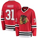 Fanatics Branded Chicago Blackhawks Men's Dominik Hasek Premier Red Breakaway Heritage NHL Jersey
