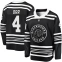 Fanatics Branded Chicago Blackhawks Youth Bobby Orr Premier Black Breakaway Alternate 2019/20 NHL Jersey