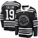 Fanatics Branded Chicago Blackhawks Youth Dale Tallon Premier Black Breakaway Alternate 2019/20 NHL Jersey