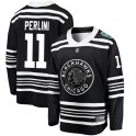 Fanatics Branded Chicago Blackhawks Youth Brendan Perlini Breakaway Black 2019 Winter Classic NHL Jersey