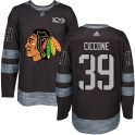Chicago Blackhawks Youth Enrico Ciccone Authentic Black 1917-2017 100th Anniversary NHL Jersey