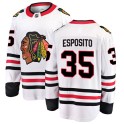 Fanatics Branded Chicago Blackhawks Youth Tony Esposito Breakaway White Away NHL Jersey