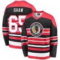 Fanatics Branded Chicago Blackhawks Youth Andrew Shaw Premier Red/Black Breakaway Heritage NHL Jersey
