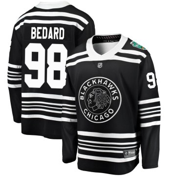 Fanatics Branded Chicago Blackhawks Men's Connor Bedard Breakaway Black 2019 Winter Classic NHL Jersey