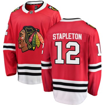 Fanatics Branded Chicago Blackhawks Youth Pat Stapleton Breakaway Red Home NHL Jersey