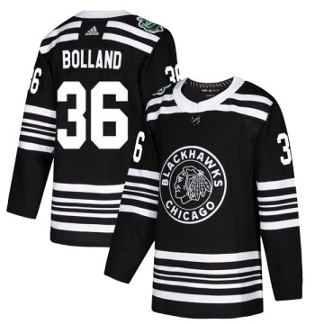 Adidas Chicago Blackhawks Men's Dave Bolland Authentic Black 2019 Winter Classic NHL Jersey