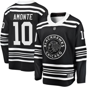 Fanatics Branded Chicago Blackhawks Men's Tony Amonte Premier Black Breakaway Alternate 2019/20 NHL Jersey