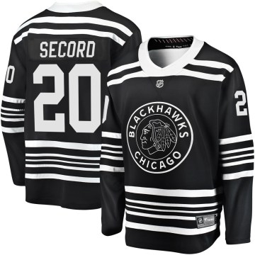 Fanatics Branded Chicago Blackhawks Men's Al Secord Premier Black Breakaway Alternate 2019/20 NHL Jersey