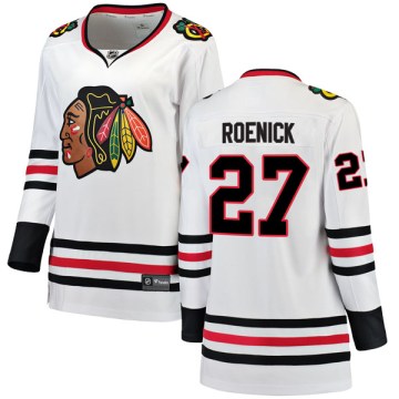 Fanatics Branded Chicago Blackhawks Women's Jeremy Roenick Breakaway White Away NHL Jersey