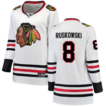Fanatics Branded Chicago Blackhawks Women's Terry Ruskowski Breakaway White Away NHL Jersey