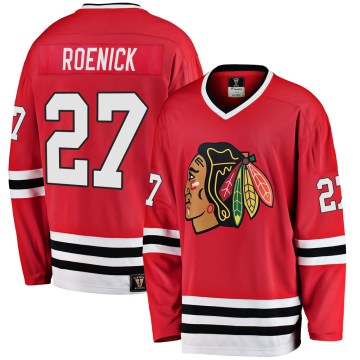 Fanatics Branded Chicago Blackhawks Youth Jeremy Roenick Premier Red Breakaway Heritage NHL Jersey