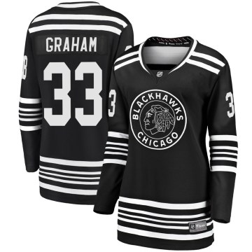Fanatics Branded Chicago Blackhawks Women's Dirk Graham Premier Black Breakaway Alternate 2019/20 NHL Jersey
