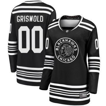 Fanatics Branded Chicago Blackhawks Women's Clark Griswold Premier Black Breakaway Alternate 2019/20 NHL Jersey